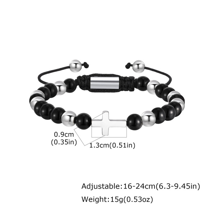 Wholesale Stainless Steel St. Benedict Bracelet
