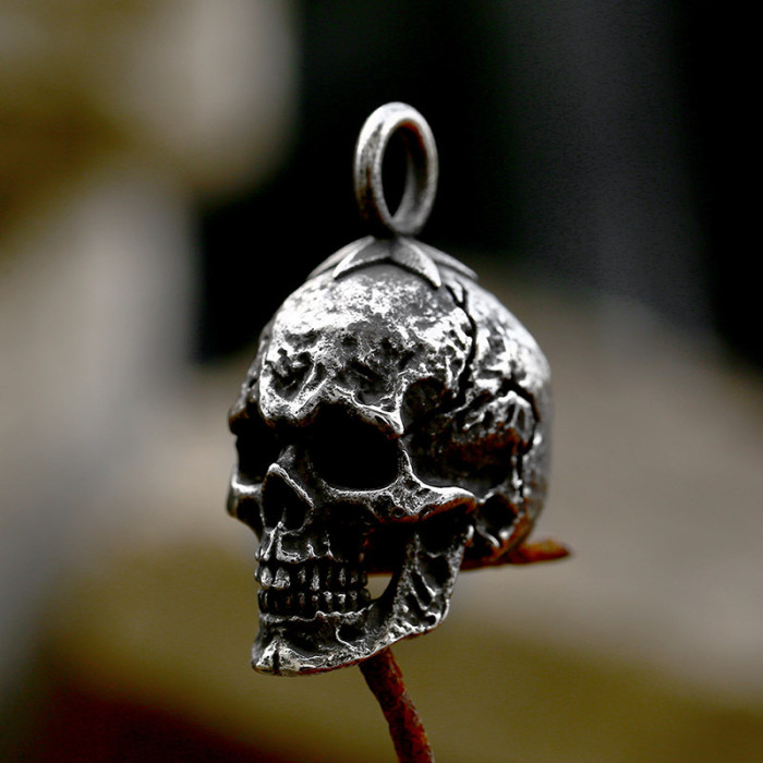 Wholesale Stainless Steel Bully Skull Pendant
