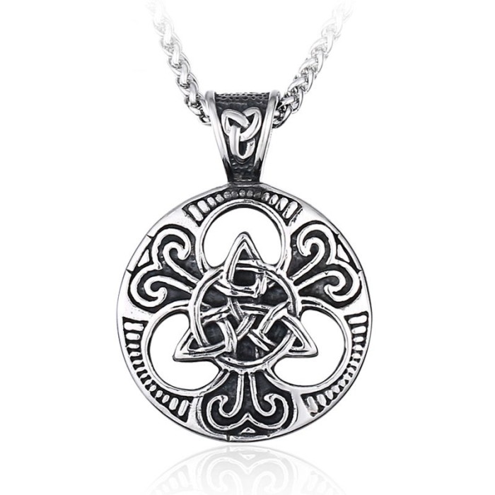 Wholesale Stainless Steel Vintage Viking Celtic Knot Pendant