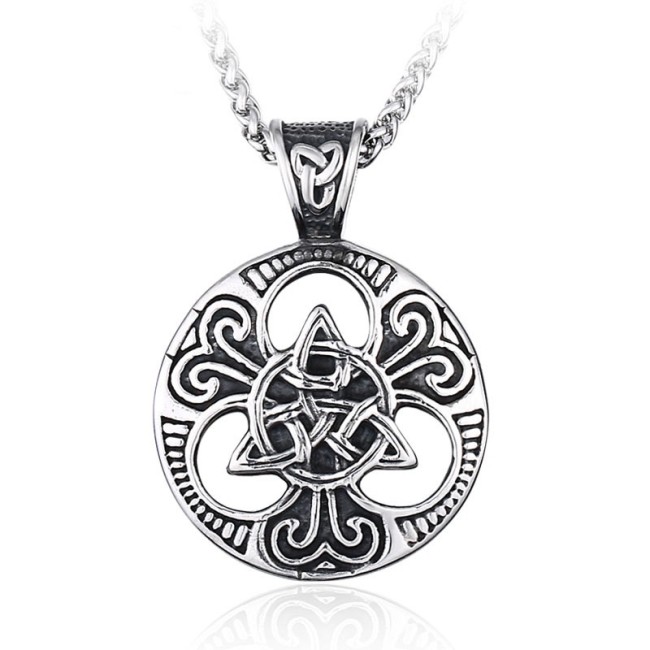 Wholesale Stainless Steel Vintage Viking Celtic Knot Pendant