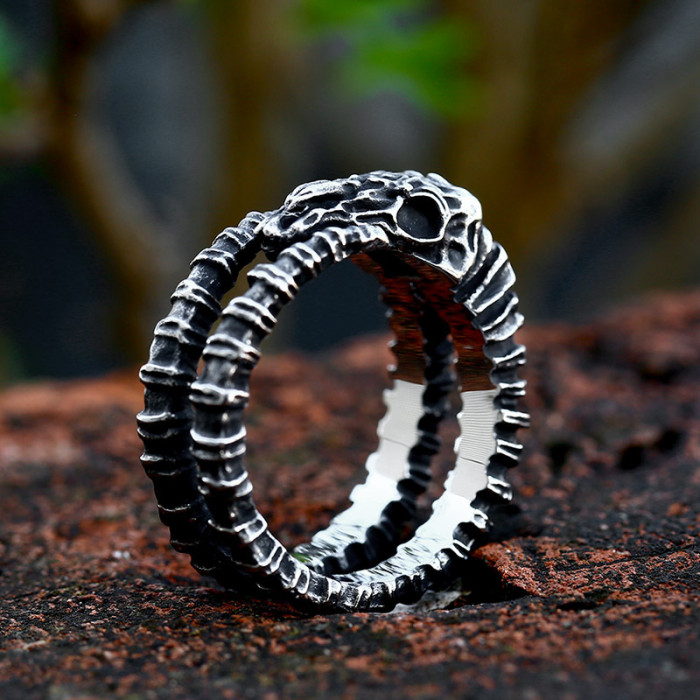 Wholesale Stainless Steel Sheepshead Bone Ring