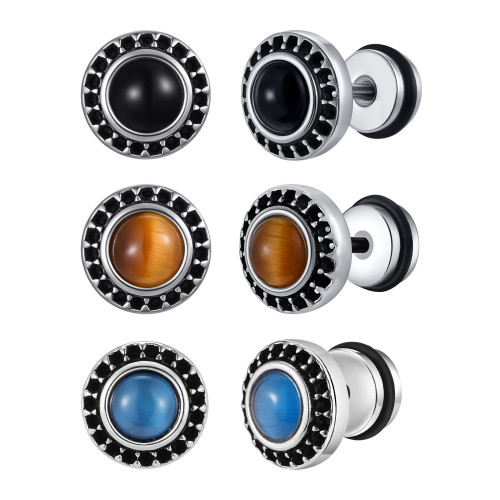 Wholesale Stainless Steel Mens Stud Earrings