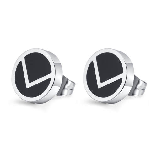 Wholesale Stainless Steel Personalized Enamel Stud Earring