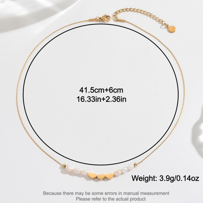 Wholesale Baroque Pearl Heart Jewelry