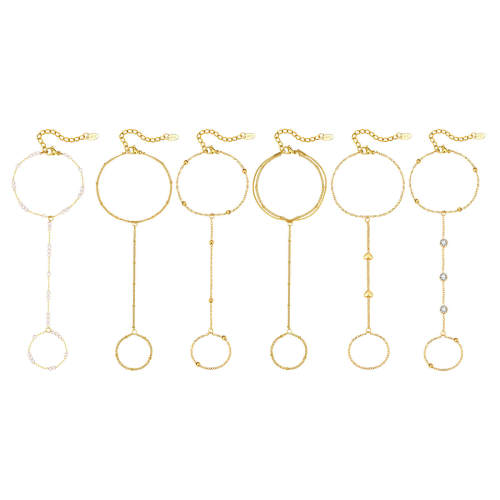 Wholesale Finger Ring Slave Bracelet