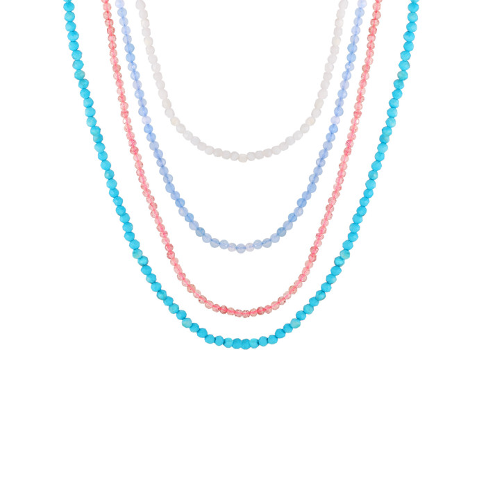 Wholesale Natural Gemstone Beaded Choke