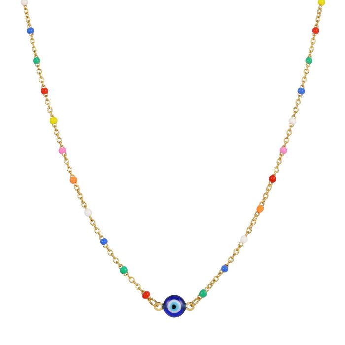 Wholesale Stainless Steel Devil's Eye Anklet