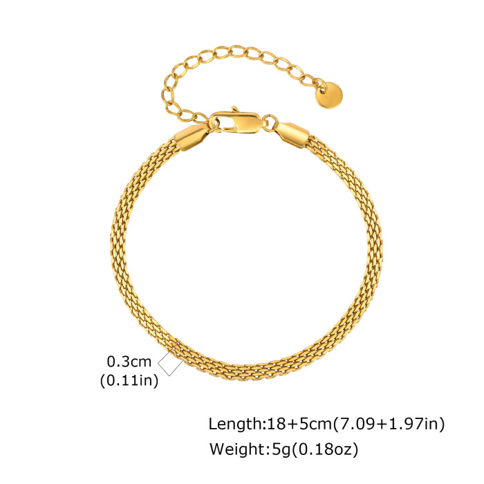 Wholesale Stainless Steel Mens Mesh Bracelets