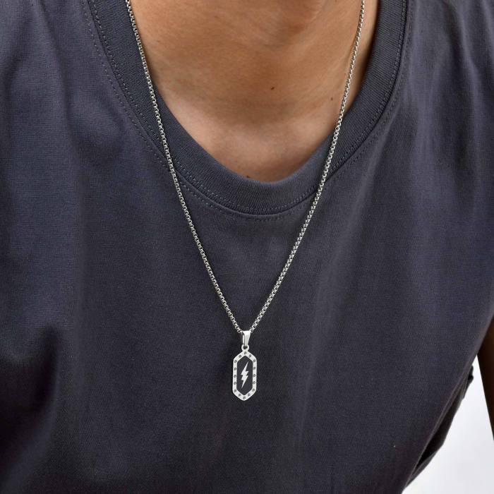 Wholesale Stainless Steel Lightning Pendant