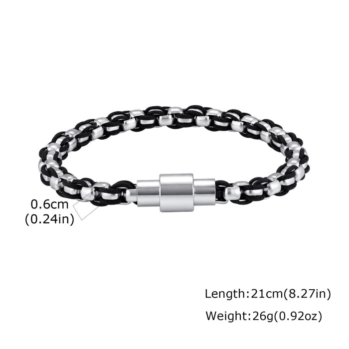 Wholesale Stainless Steel Box Chain Bracelet