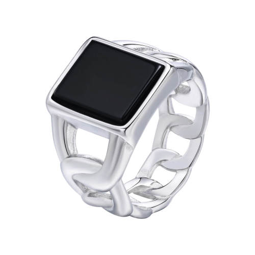 Wholesale Stainless Steel Link Chain Signet Ring