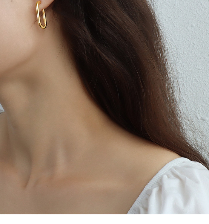 Wholesale Stainless Steel Women Fashion Earring