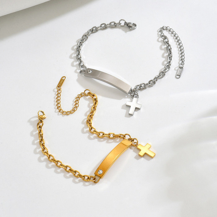Wholesale Stainless Steel Custom ID Bracelet