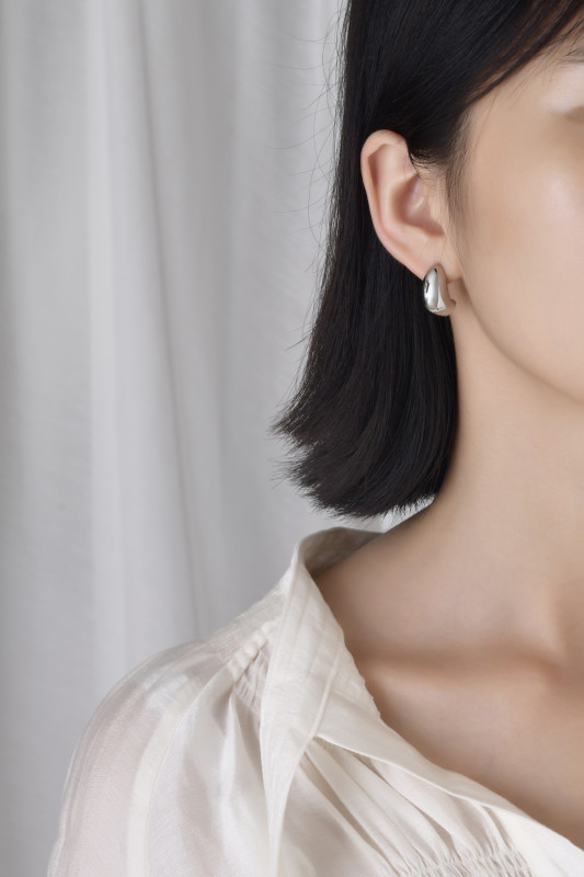 Wholesale Stainless Steel Chunky Gold Hoops
