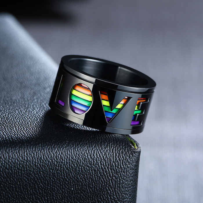 Wholesale Stainless Steel Rainbow Ring Near Me