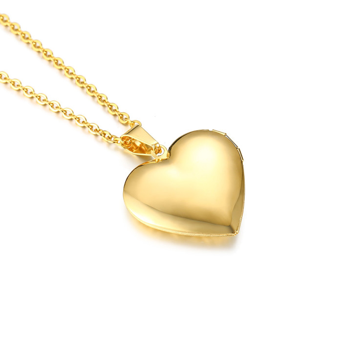 Wholesale Stainless Steel Heart Locket Necklace Near Me