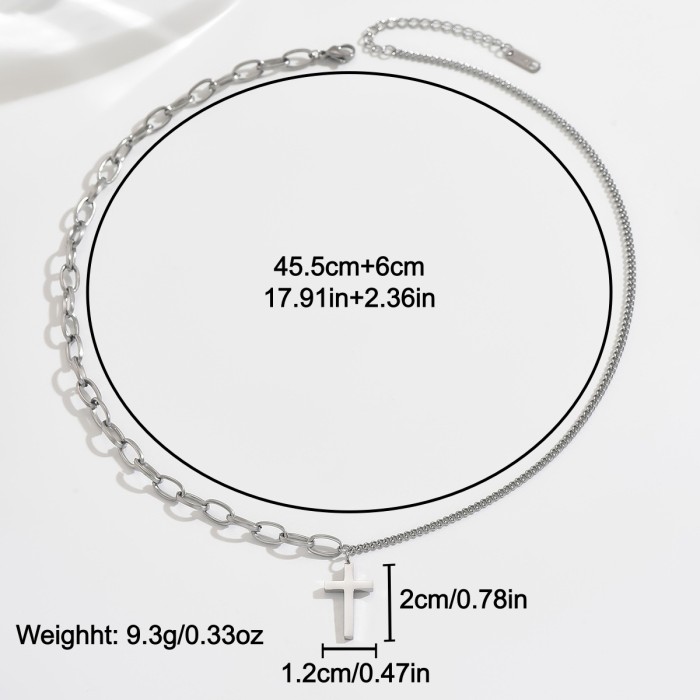 Wholesale Stainless Steel Silver Necklace Collection