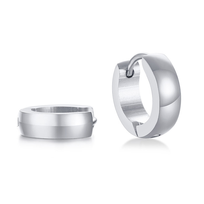 Wholesale Stainless Steel Small Hoop Earrings in Different Colors