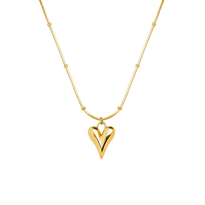 Wholesale Stainless Steel Love Juliet Necklace