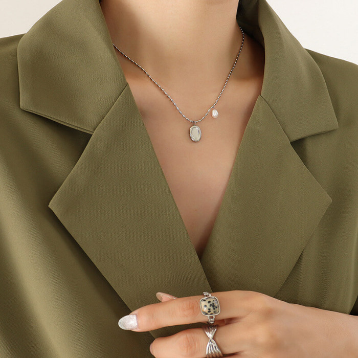 Wholesale Stainless Steel Ins Style Collarbone Chain