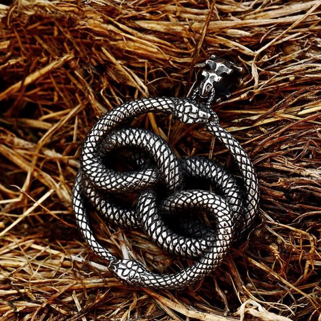 Wholesale Stainless Steel Snake Pendant