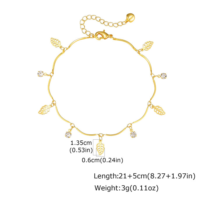 Wholesale Brass Evil Eye & Butterfly Foot Jewelry