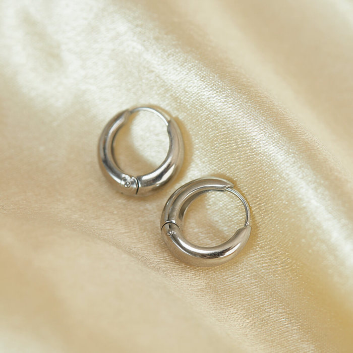 Wholesale Stainless Steel Hoop Earrings