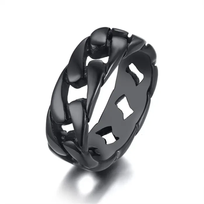 Wholesale Stainless Steel Carbin Chain Ring