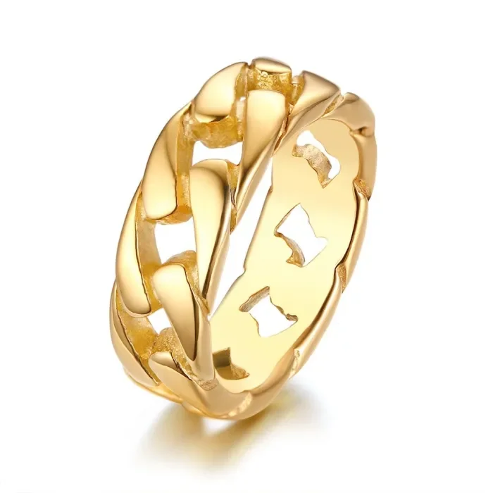 Wholesale Stainless Steel Carbin Chain Ring