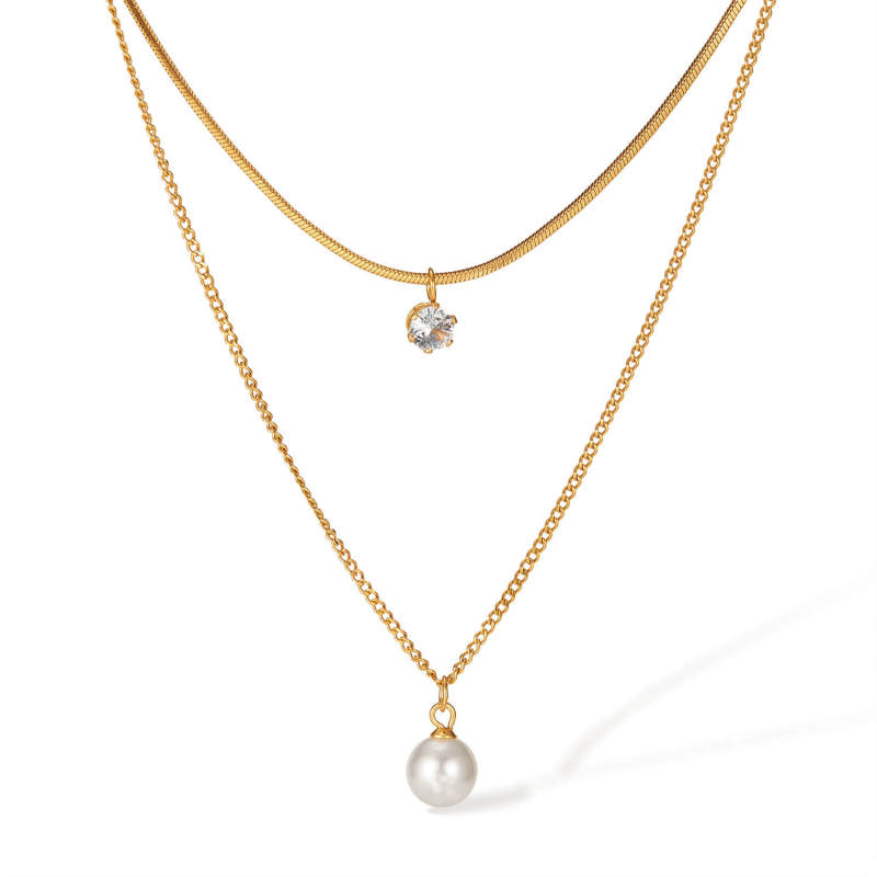 Wholesale Stainless Steel Double Stacked Chain