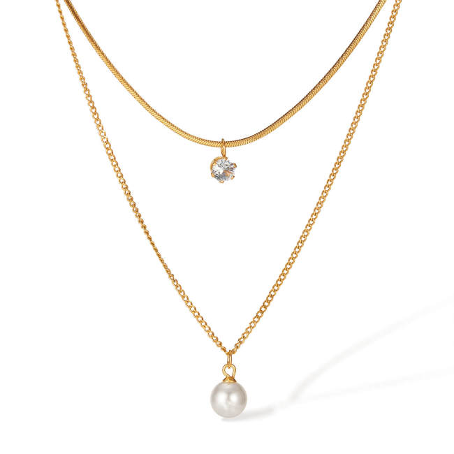 Wholesale Stainless Steel Double Stacked Chain