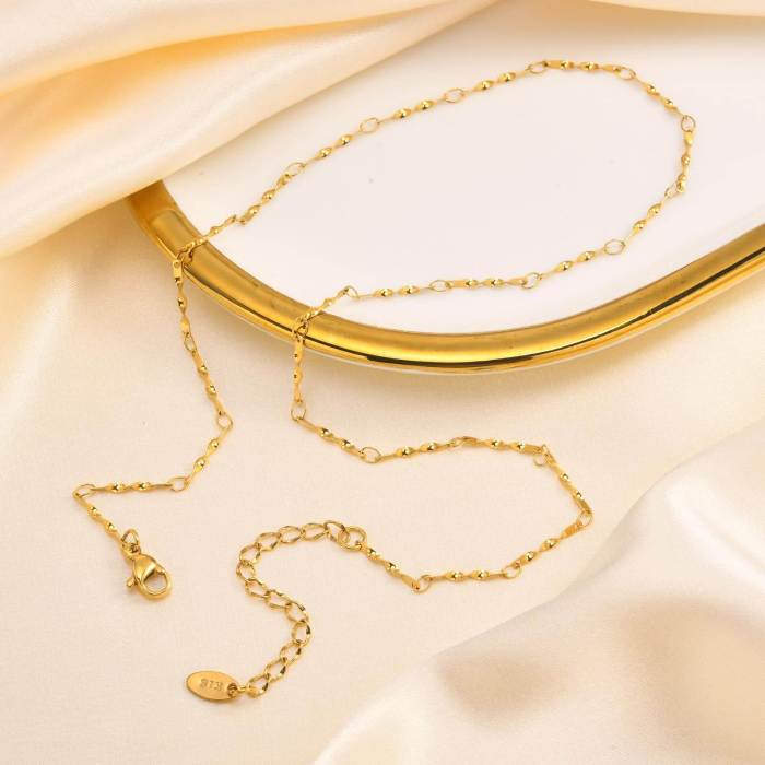 Wholesale Stainless Steel Women Chain Necklaces