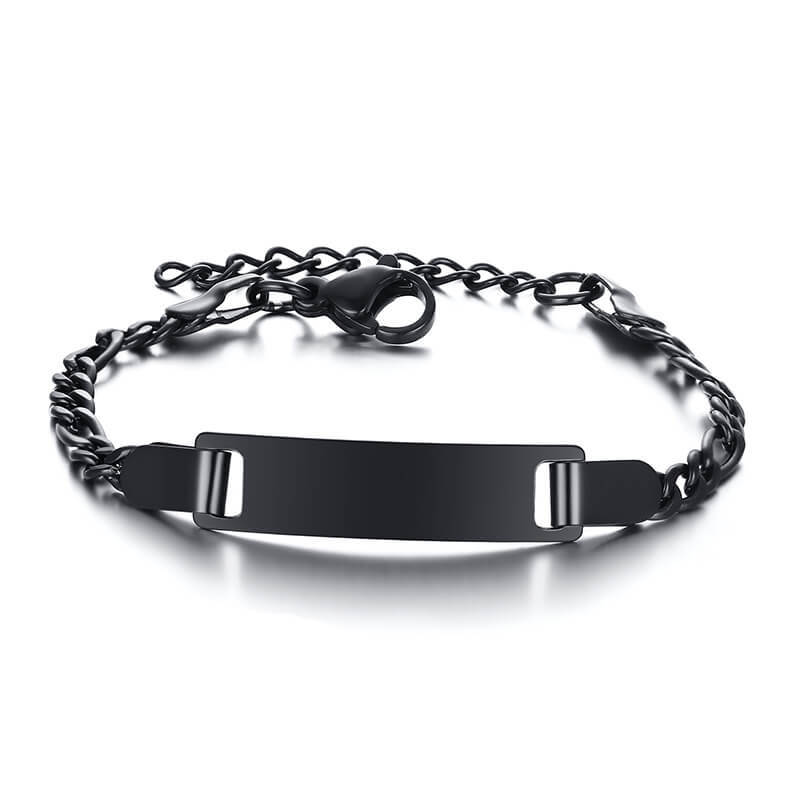 Wholesale Stainless Steel Personalized Bracelet for Child Baby Boy Girl