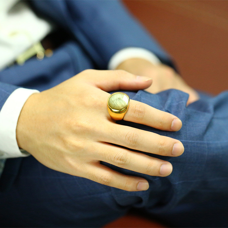 Wholesale Spolished Stainless Steel Ring