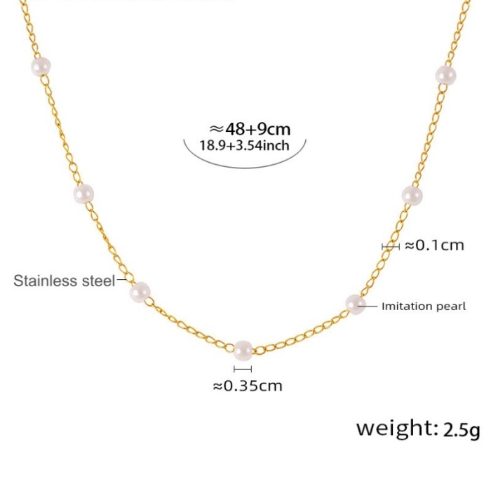 Wholesale Stainless Steel Minimalist Jewelry Set