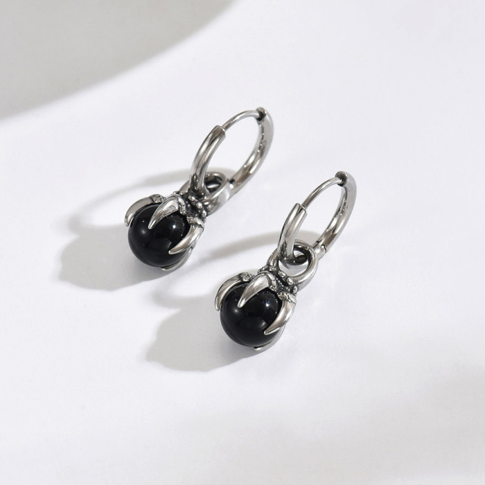 Wholesale Stainless Steel Dragon Claw Earrings