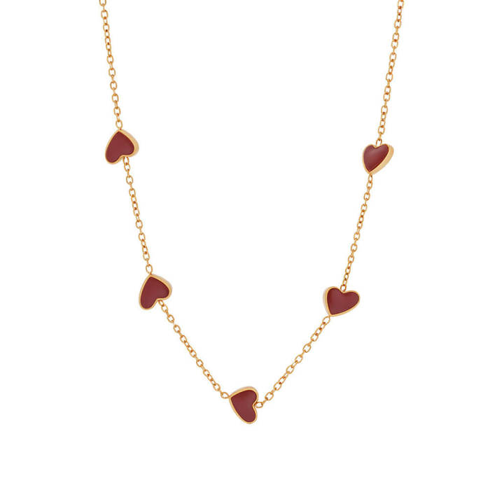 Wholesale Stainless Steel Love Heart Chain