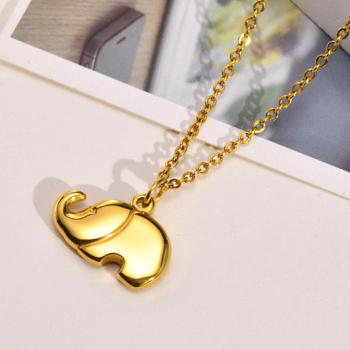 Wholesale Stainless Steel Elephant Pendant