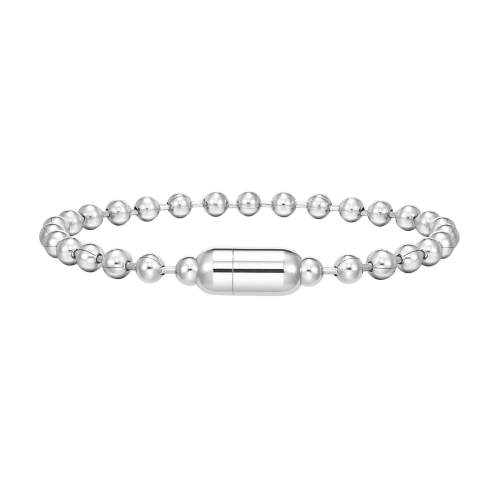 Wholesale Stainless Steel Mens Ball Bead Chain Bracelet
