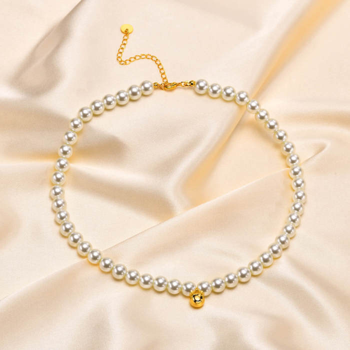 Wholesale Pearl & Copper Necklaces