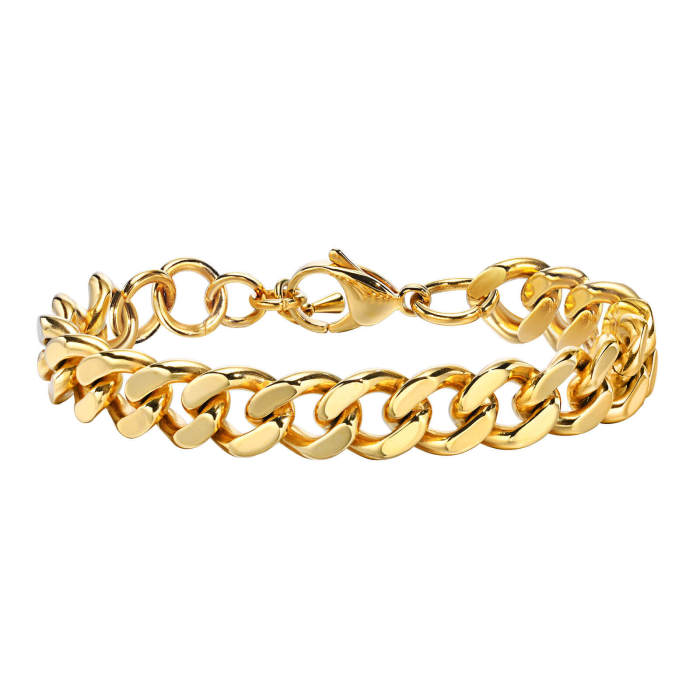 Wholesale Stainless Steel Women Cuban Link Bracelet