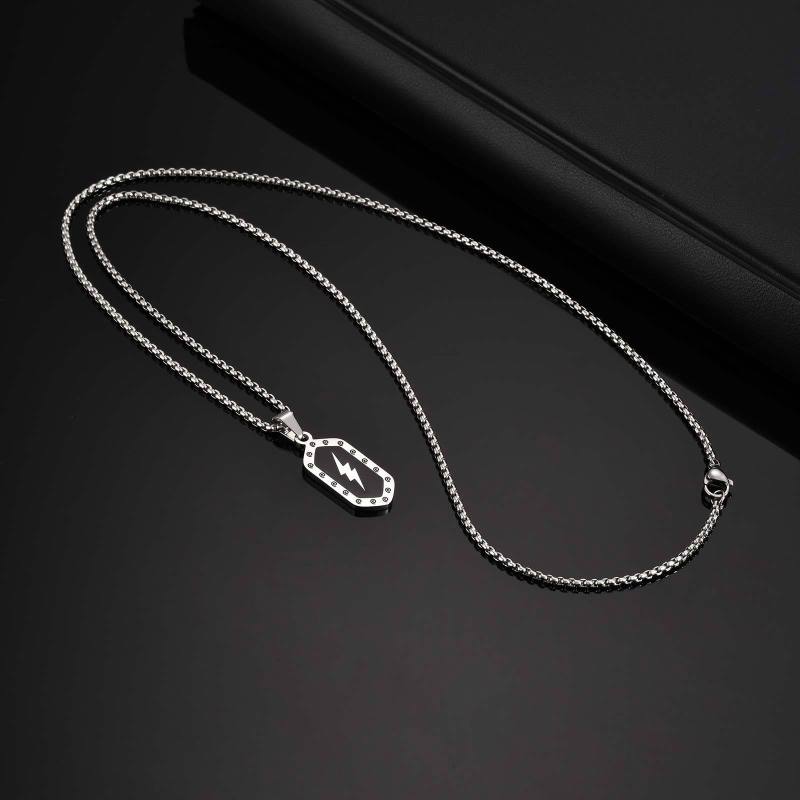 Wholesale Stainless Steel Lightning Pendant