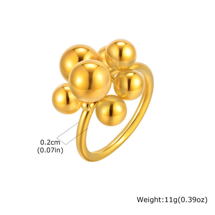 Wholesale Stainless Steel Balls Ring