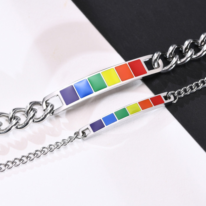 Wholesale Stainless Steel Lgbt Bracelet Meaning