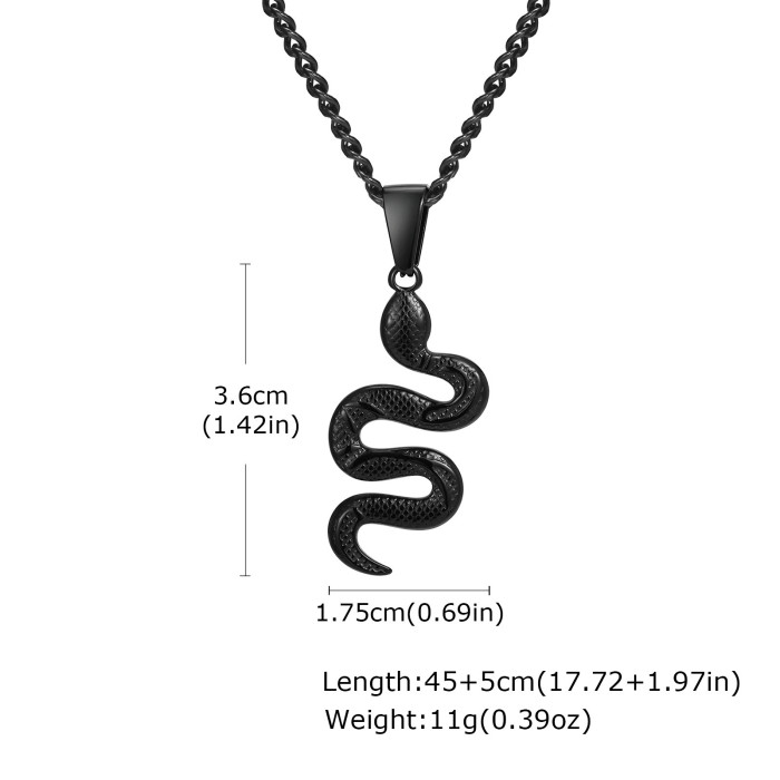 Wholesale Stainless Steel Snake Pendants