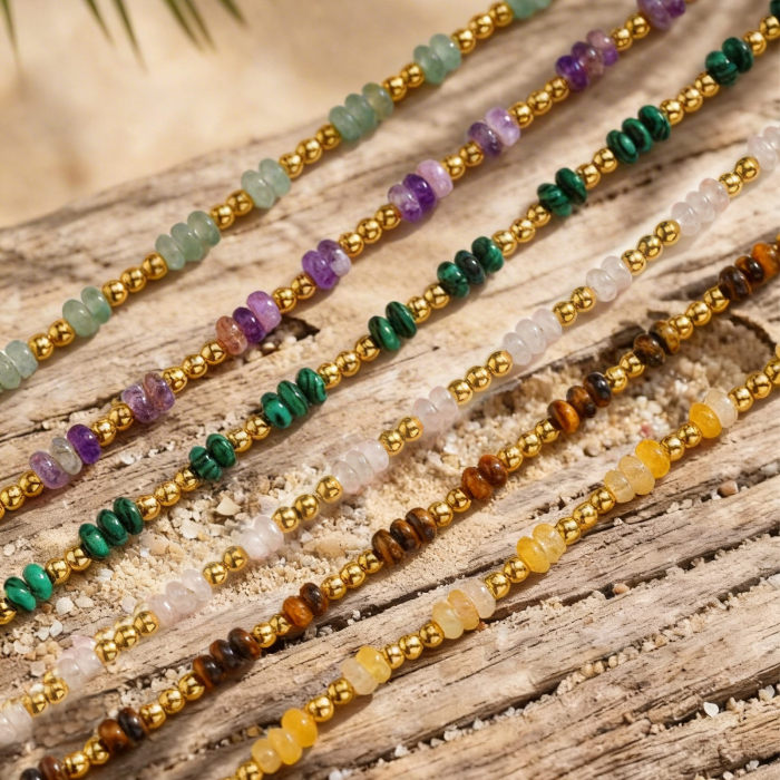 Wholesale Natural Gemstone Beaded Bracelet