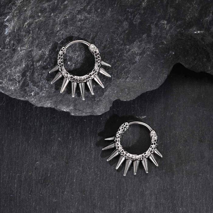Wholesale Stainless Steel Rivet Earrings