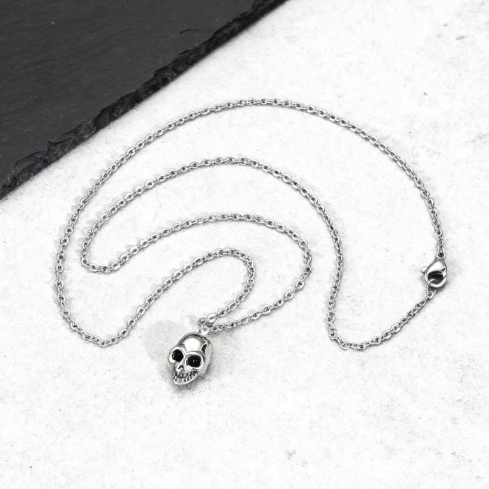 Stainless Steel Skull Pendant Wholesale