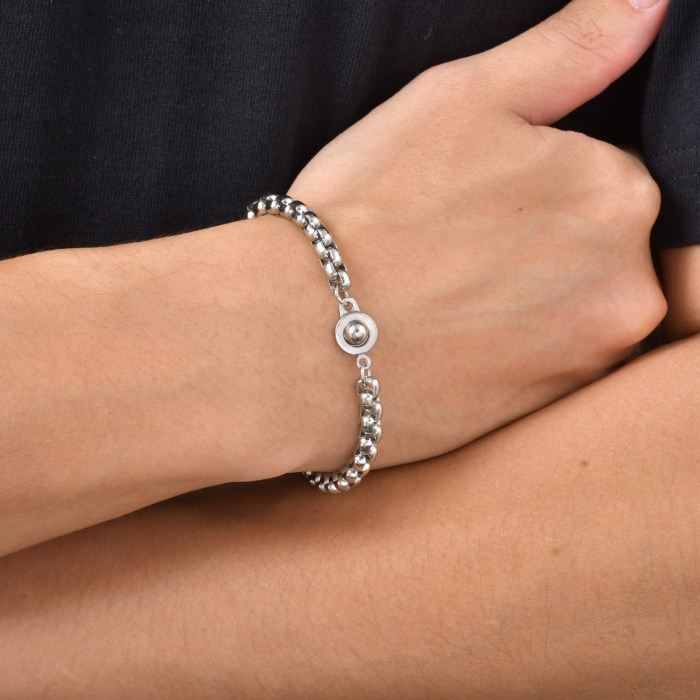 Wholesale Stainless Steel Round Bead Bracelet