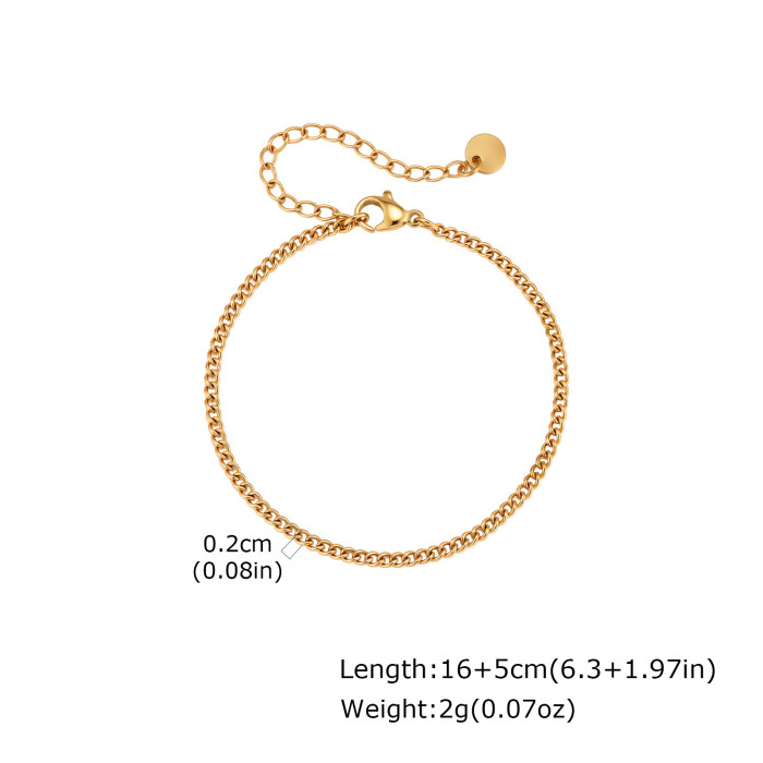Wholesale Stainless Steel Clean Fit Bracelet